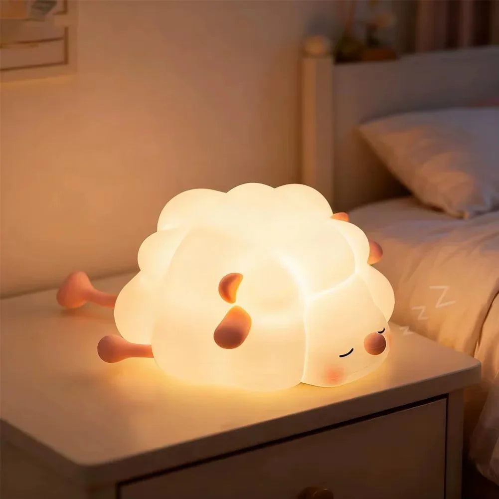 Luz nocturna Lunara™: una suave luz en forma de conejito para tener dulces sueños